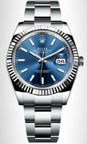 ROLEX DATEJUST 41MM ESFERA AZUL MARINO