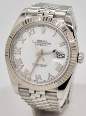 ROLEX DETEJUST 31MM ESFERA BLANCA